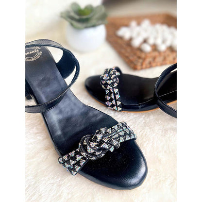 Modanta Black Diamond Knot Heels