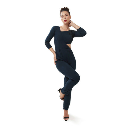 MODO CALDO Navy Blue Deep Echo Jumpsuit