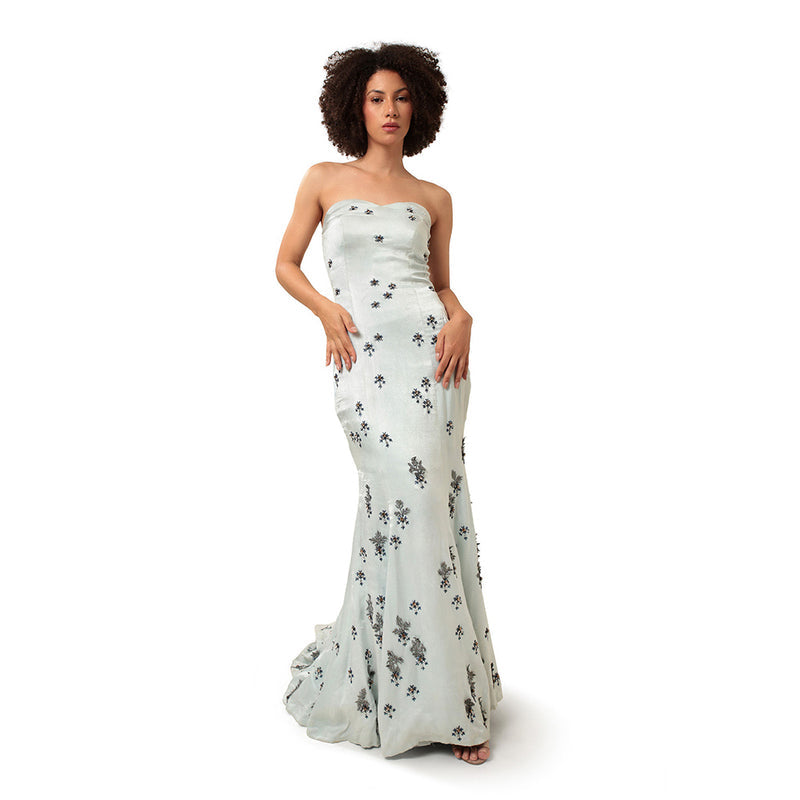 MODO CALDO Blue Beyond Love Gown