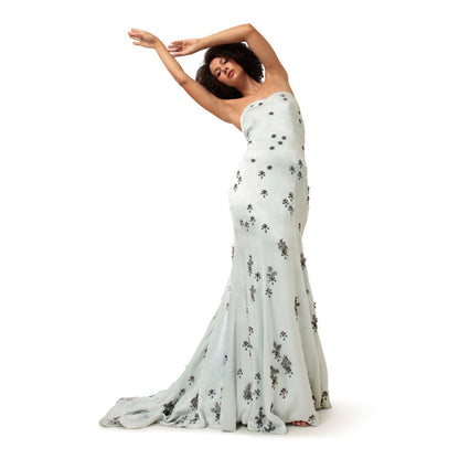 MODO CALDO Blue Beyond Love Gown