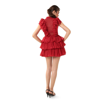 MODO CALDO Red Rhapsody Dress
