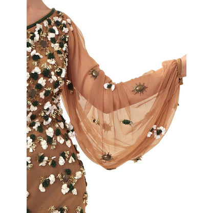 MODO CALDO Womens Brown Gown
