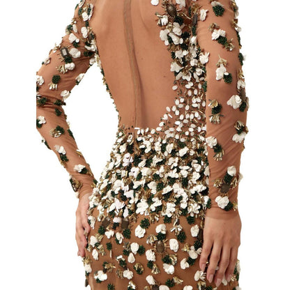 MODO CALDO Womens Multi-Color Dress