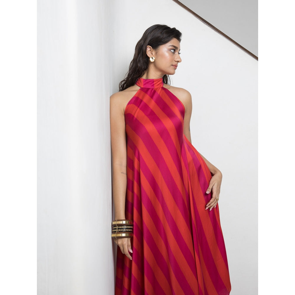 Moment Bombay Red Cabana Dress