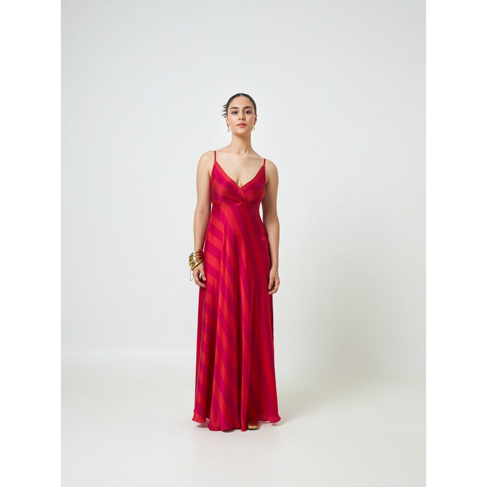 Moment Bombay Red Sunday Dress