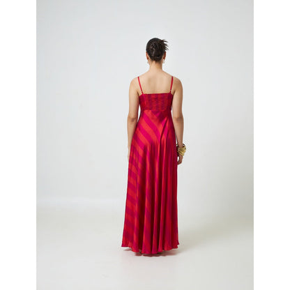 Moment Bombay Red Sunday Dress