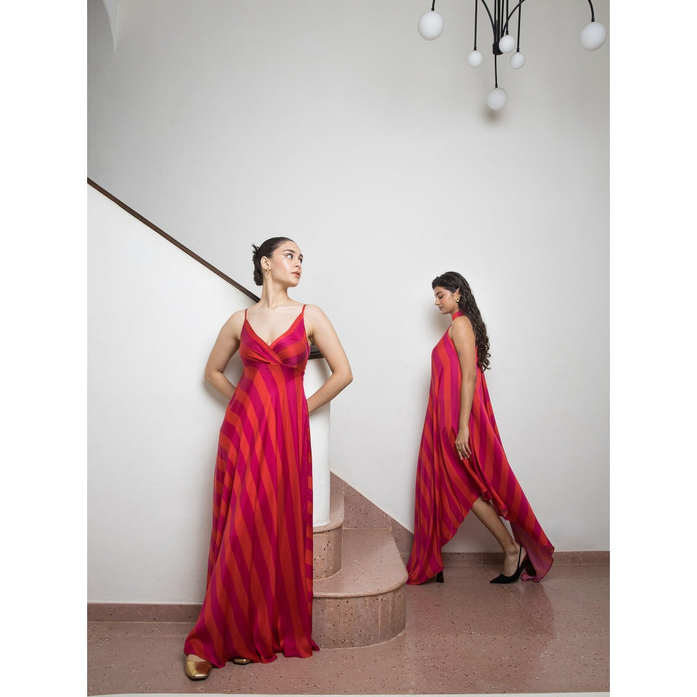 Moment Bombay Red Sunday Dress