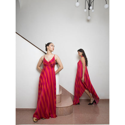 Moment Bombay Red Sunday Dress