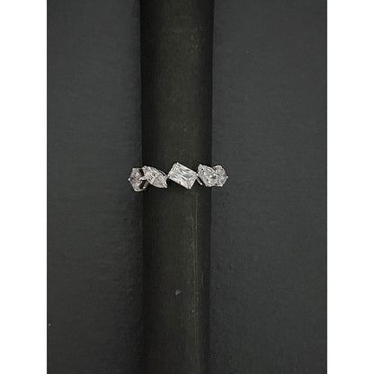 Mon Tresor 5 Assorted Shaped Diamond Ring - White