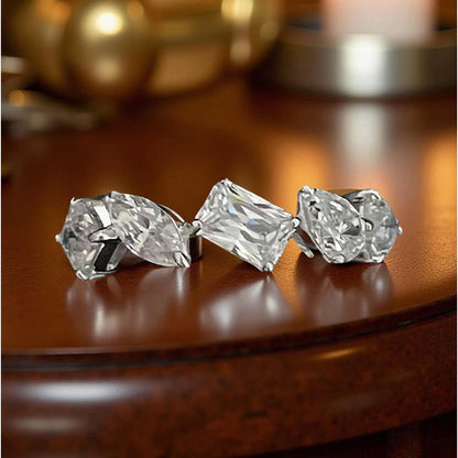 Mon Tresor 5 Assorted Shaped Diamond Ring - White