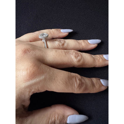 Mon Tresor Eternal Glow Halo Ring - White