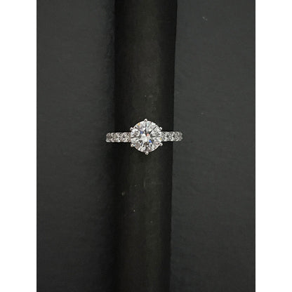 Mon Tresor Ever Lume Solitaire Ring - White