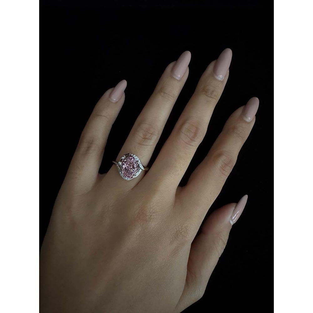 Mon Tresor Blush Tide Pink Sapphire Ring