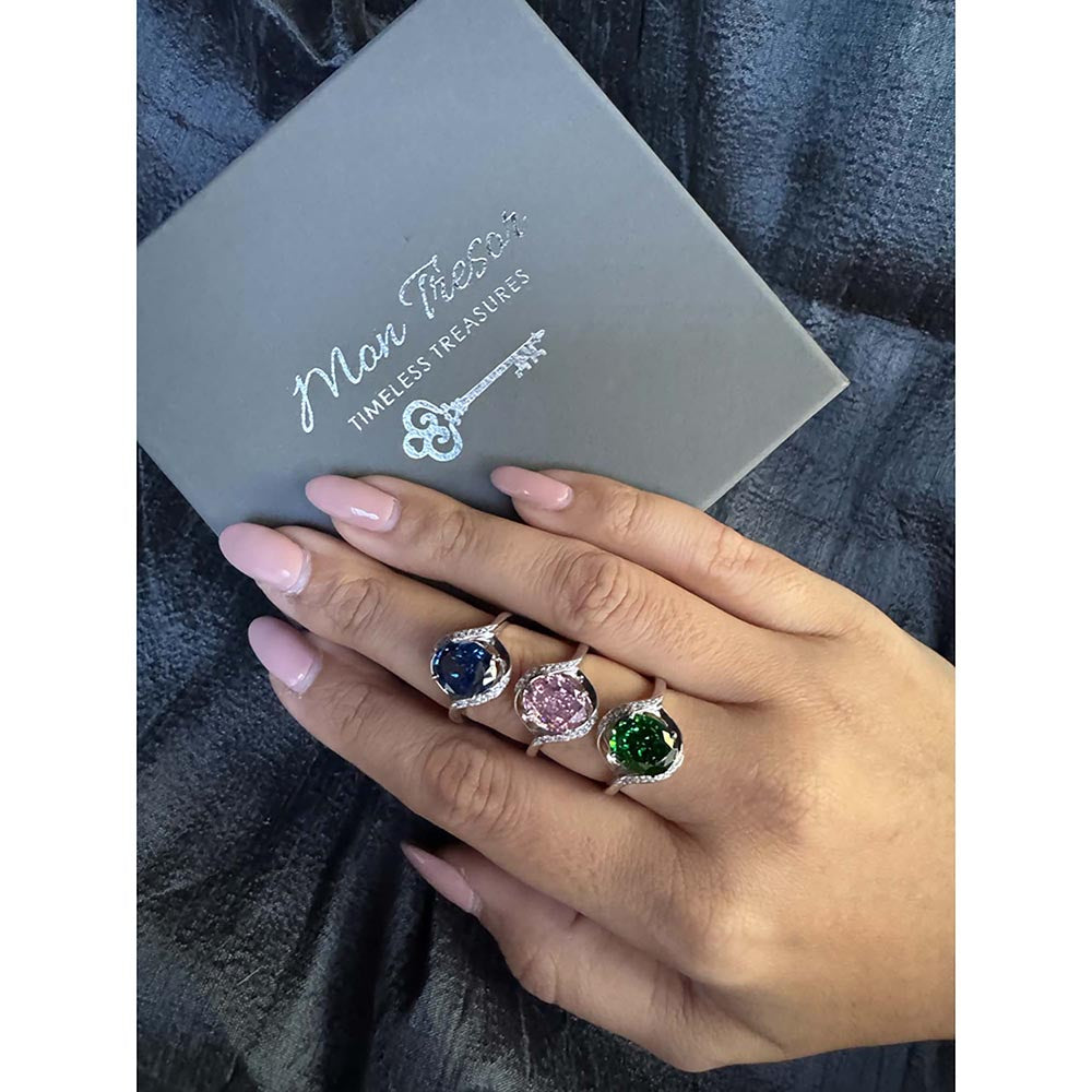 Mon Tresor Blush Tide Pink Sapphire Ring