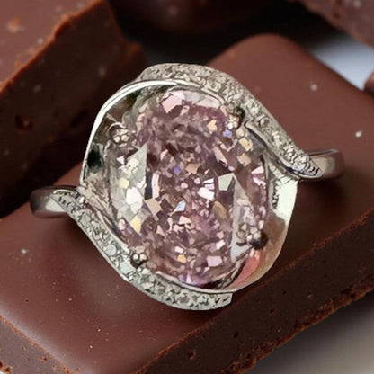 Mon Tresor Blush Tide Pink Sapphire Ring