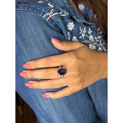 Mon Tresor Blue Sonata Ring