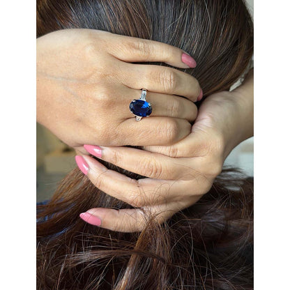 Mon Tresor Blue Sonata Ring