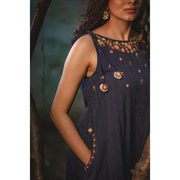 Mushio Khwabeeda Dress with Hand Embroidery