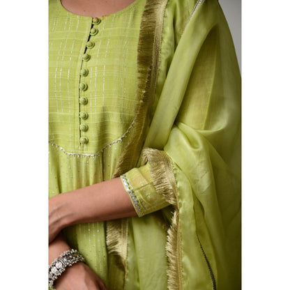 Myaara Saavan Anarkali Set (Set of 3)