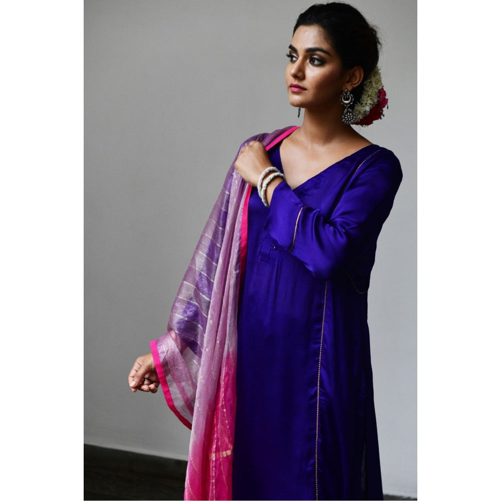 Myaara Jamuun Kurta Set (Set of 3)