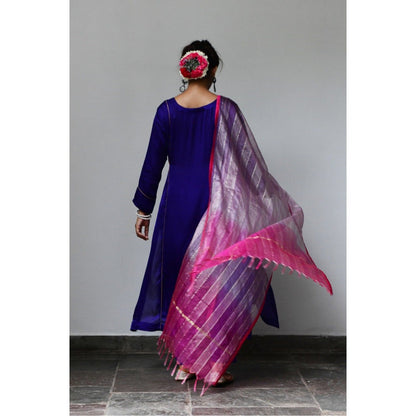 Myaara Jamuun Kurta Set (Set of 3)