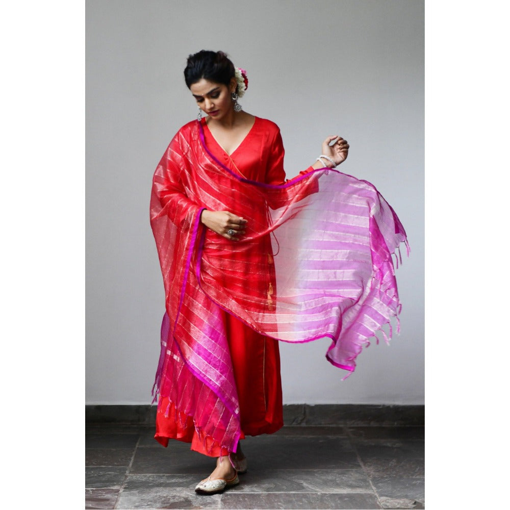 Myaara Ruby Kurta Set (Set of 3)