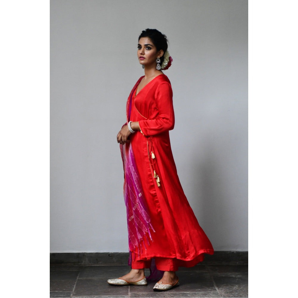 Myaara Ruby Kurta Set (Set of 3)