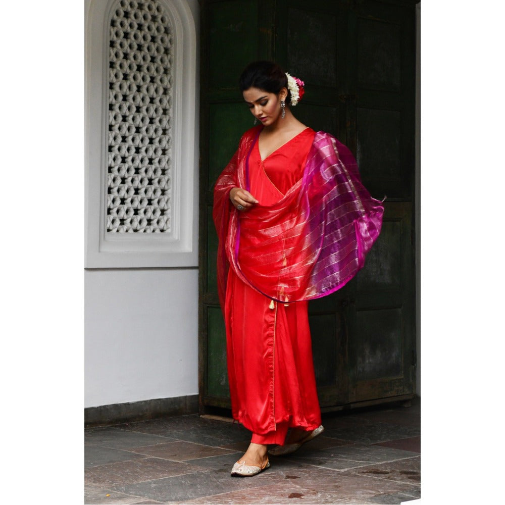 Myaara Ruby Kurta Set (Set of 3)