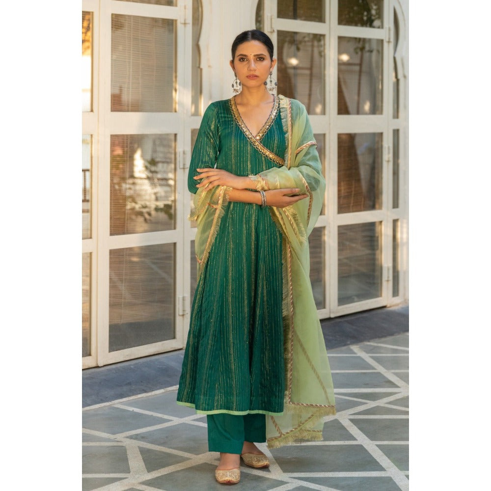 Myaara Ashlesha Anarkali Set (Set of 3)