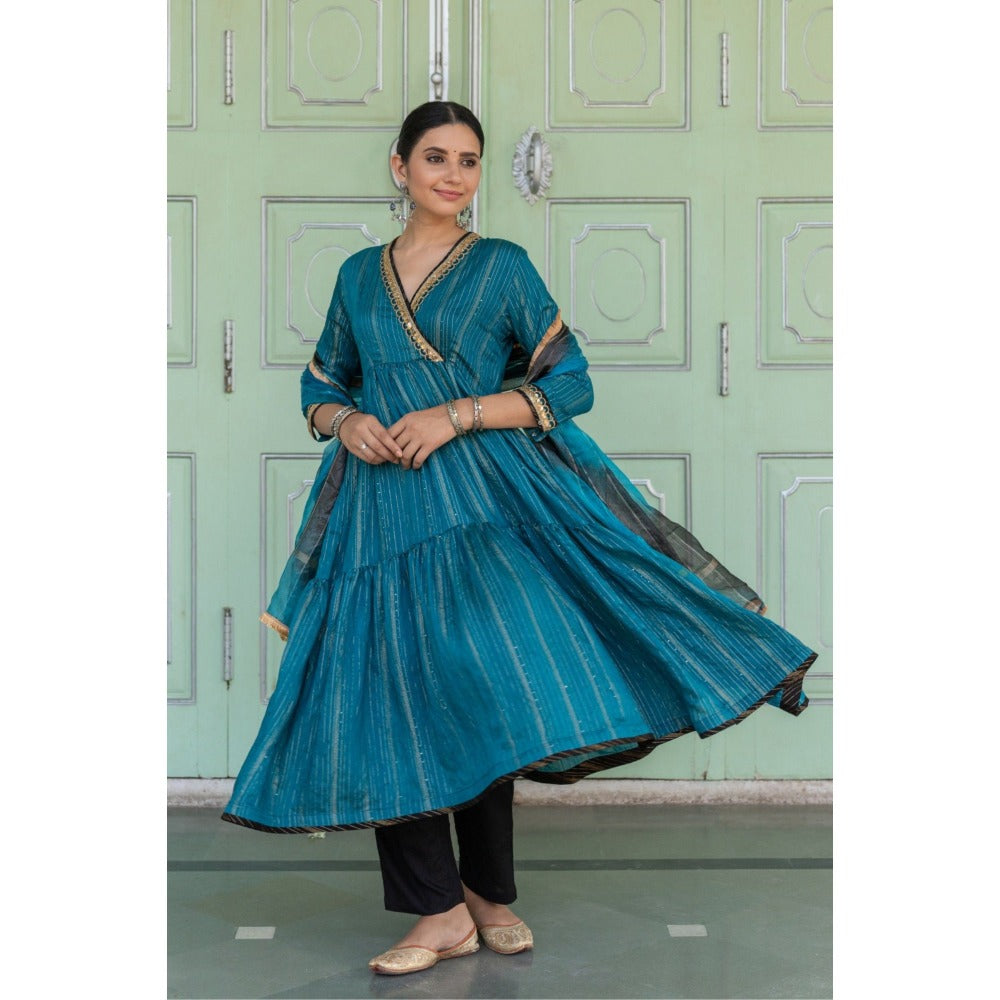Myaara Megha Anarkali Set (Set of 3)