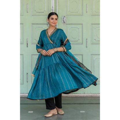 Myaara Megha Anarkali Set (Set of 3)