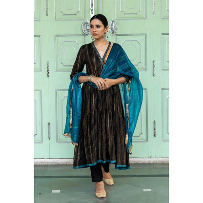 Myaara Raatraani Anarkali Set (Set of 3)