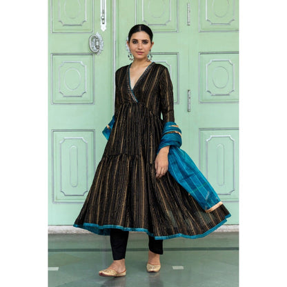 Myaara Raatraani Anarkali Set (Set of 3)