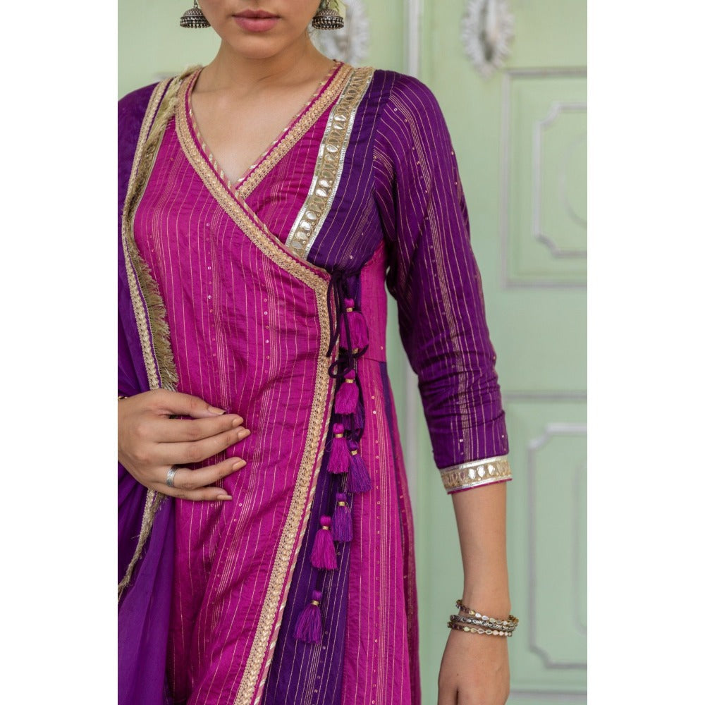 Myaara Chandaa Anarkali Set (Set of 3)