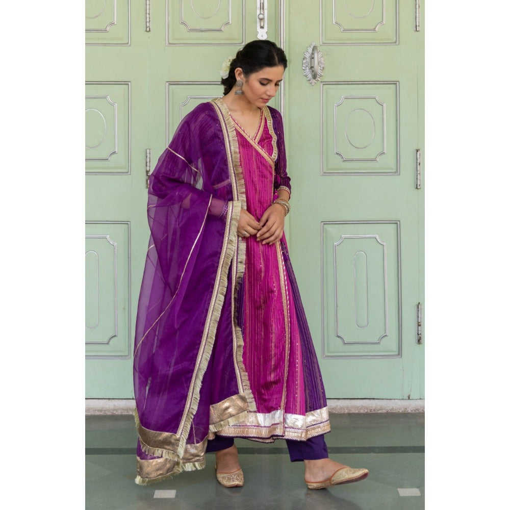 Myaara Chandaa Anarkali Set (Set of 3)