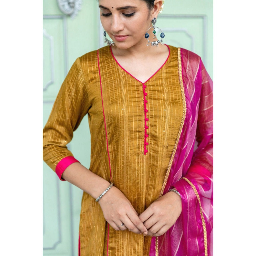 Myaara Mandakini Kurta Set (Set of 3)