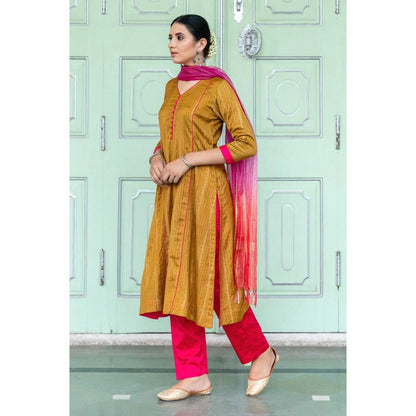Myaara Mandakini Kurta Set (Set of 3)