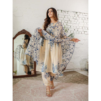 Naaz By Noor Meethi Reet Sunhere Mithas Kurta Pant and Dupatta (Set of 3)