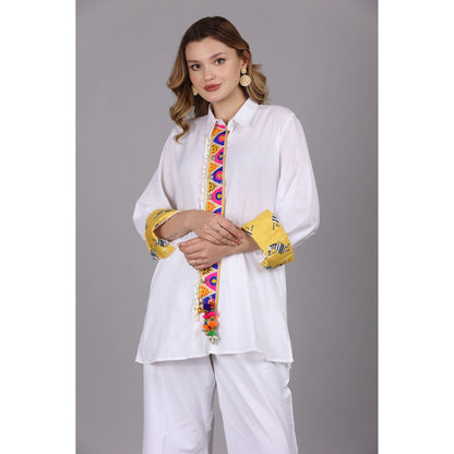 NAMAH BY PARUL MONGIA White Co-Ord (Set of 2)