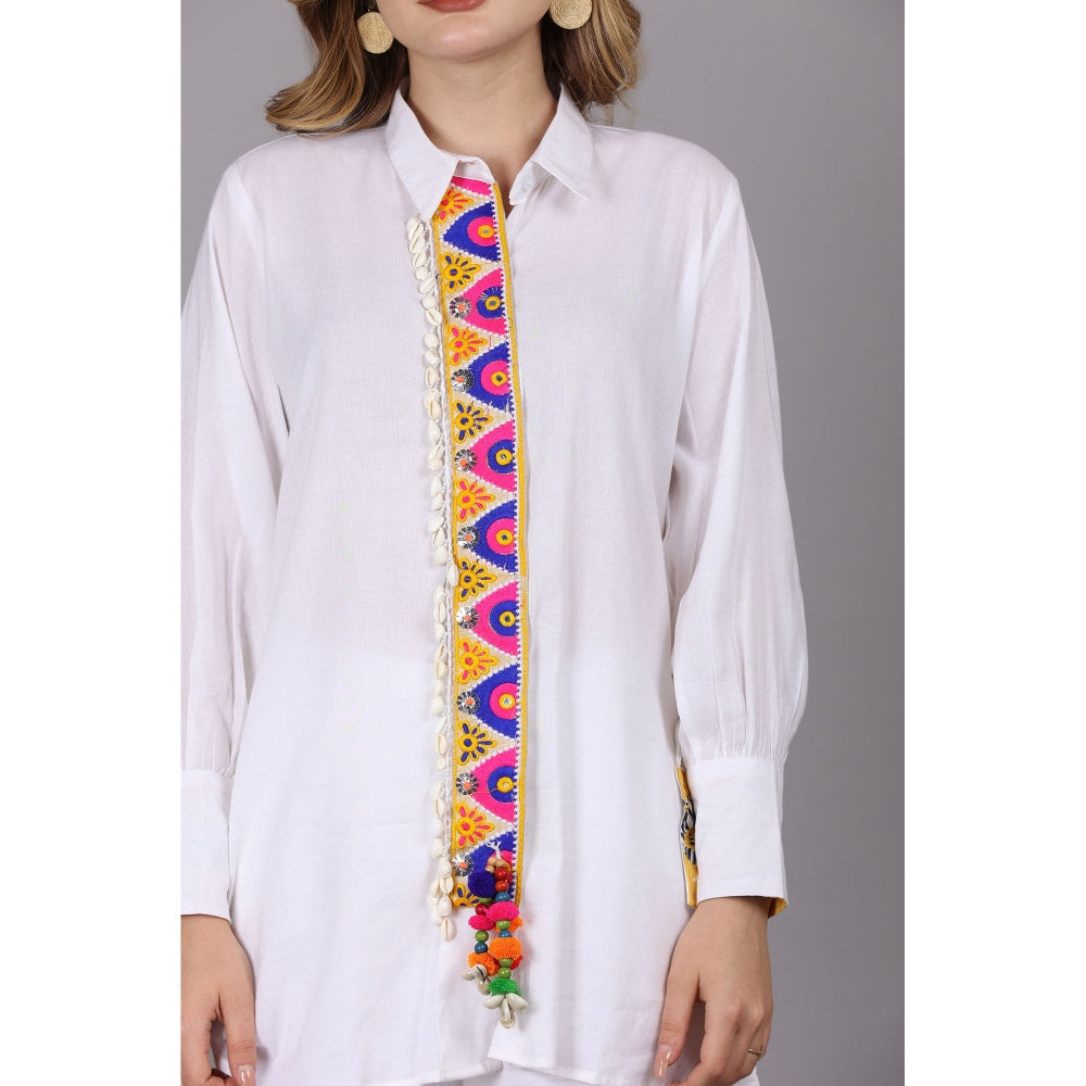 NAMAH BY PARUL MONGIA White Co-Ord (Set of 2)