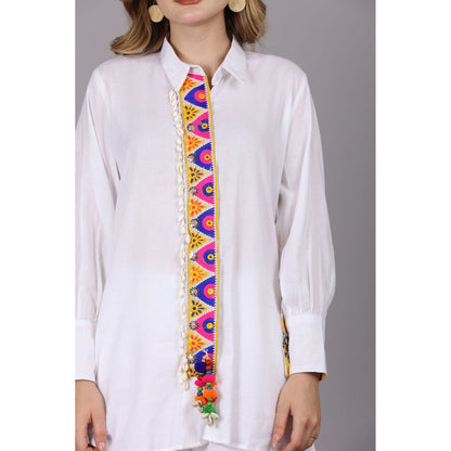 NAMAH BY PARUL MONGIA White Co-Ord (Set of 2)