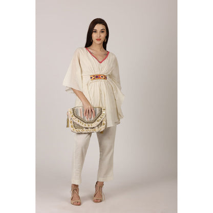 NAMAH BY PARUL MONGIA Ivory Co-Ord (Set of 2)