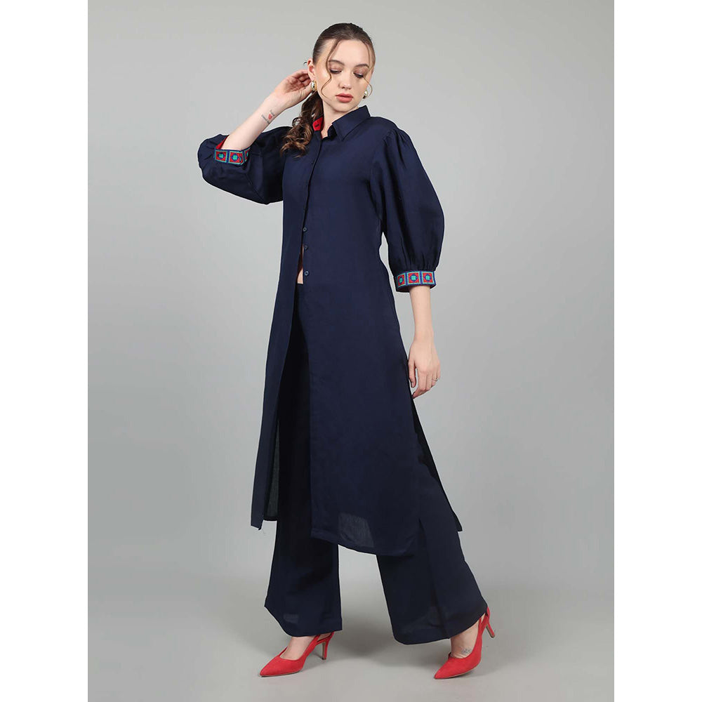 NAMAH BY PARUL MONGIA Midnight Evil Eye Co-Ord (Set of 2)