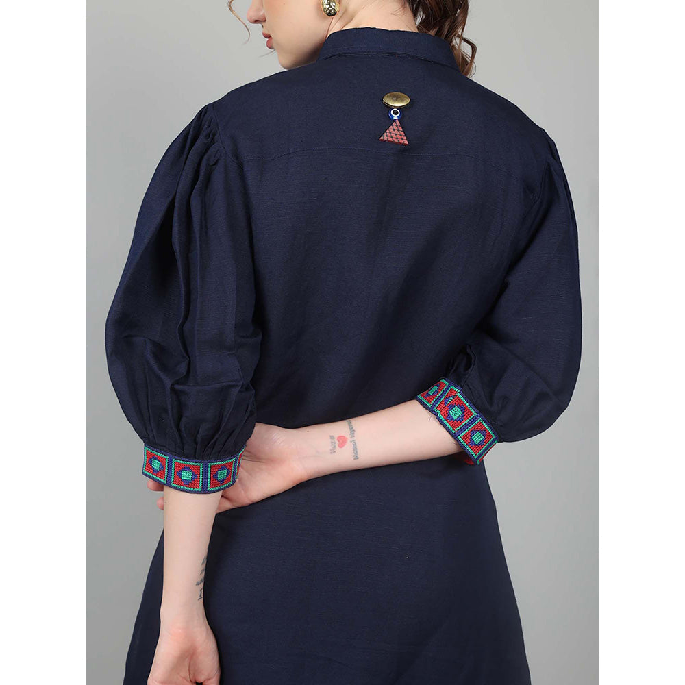 NAMAH BY PARUL MONGIA Midnight Evil Eye Co-Ord (Set of 2)