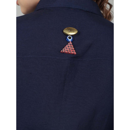 NAMAH BY PARUL MONGIA Midnight Evil Eye Co-Ord (Set of 2)