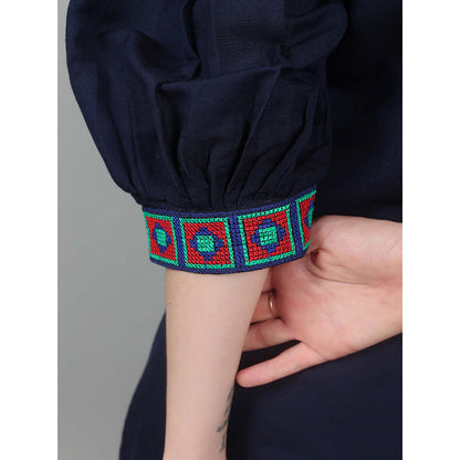 NAMAH BY PARUL MONGIA Midnight Evil Eye Co-Ord (Set of 2)