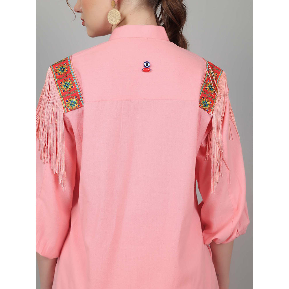 NAMAH BY PARUL MONGIA Bubble-Gum Safari Co-Ord (Set of 3)