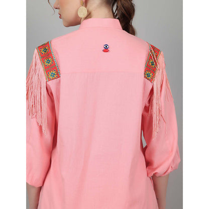 NAMAH BY PARUL MONGIA Bubble-Gum Safari Co-Ord (Set of 3)