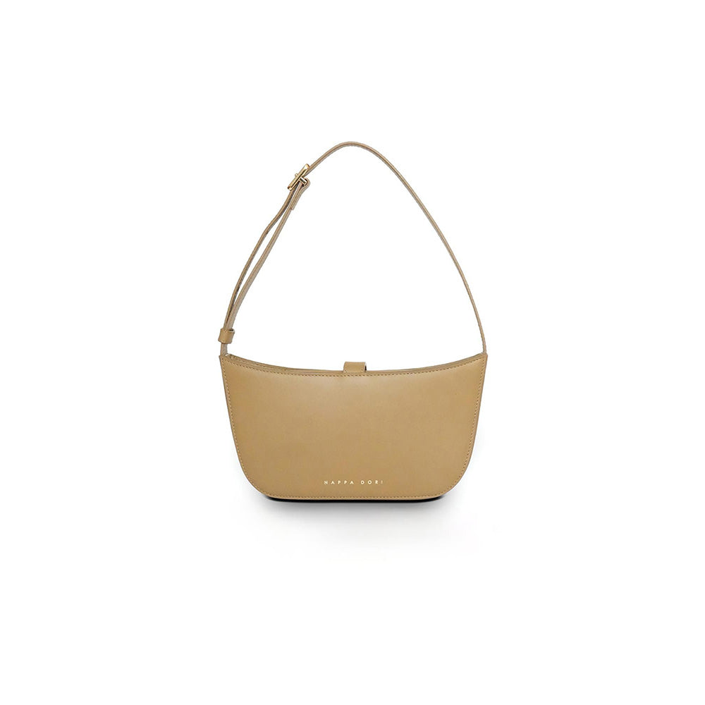 Nappa Dori Mabel Shoulder Bag - Beige