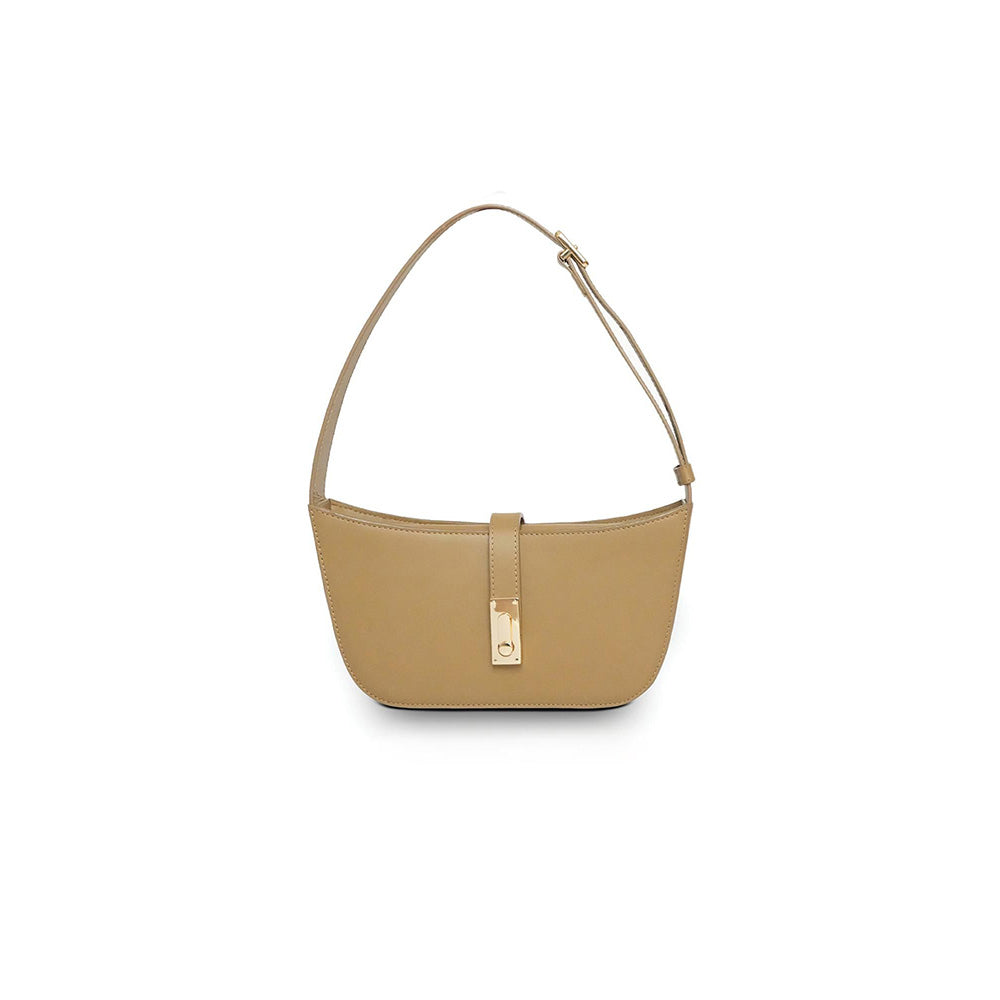 Nappa Dori Mabel Shoulder Bag - Beige